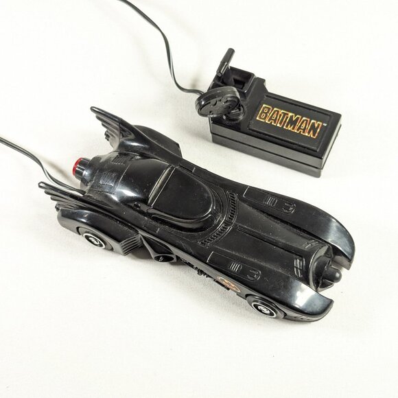 1989 DC Batman Batmobile electronic toy Decor !!! AS IS !!! DOES NOT WORK - Picture 1 of 12
